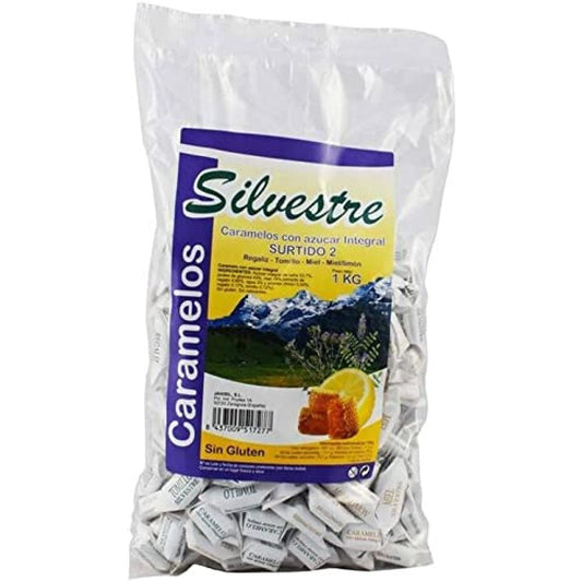 SILVESTRE Surtido 2 1KG Caramelos INT, No aplicable
