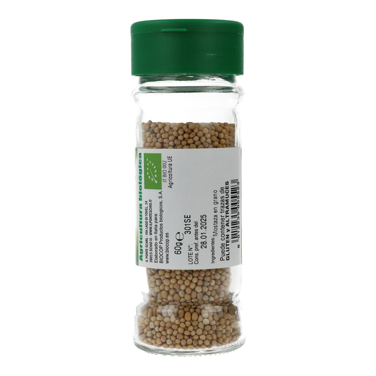Biocop Condimento Mostaza Grano Biocop 60 G 500 g