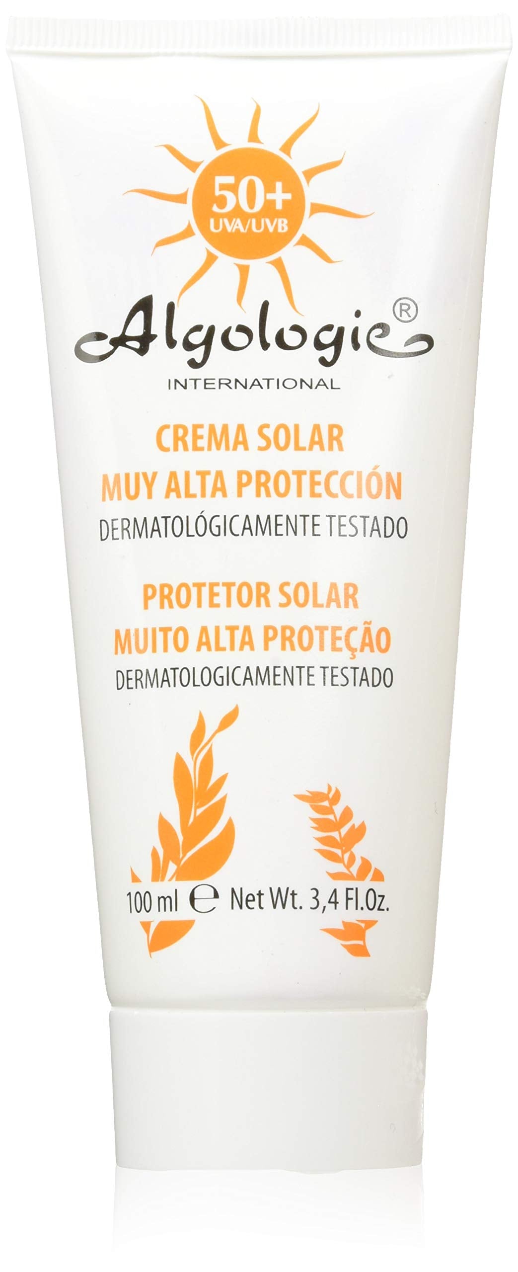 Algologie, Filtro solar corporal - 100 ml.