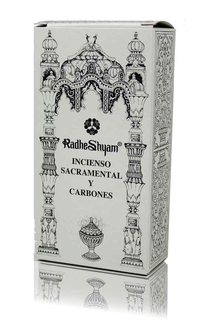 Radhe 1600200 Incienso Sacramental Y Carbones, Multicolor, Extra Small