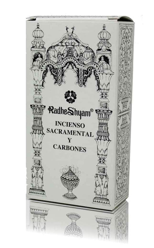 Radhe 1600200 Incienso Sacramental Y Carbones, Multicolor, Extra Small