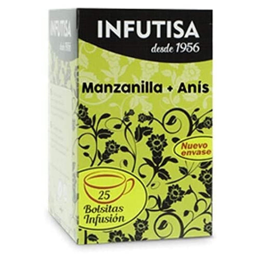 Infutisa Manzanilla Anis 25 Filtros 25 Filtros 100 ml