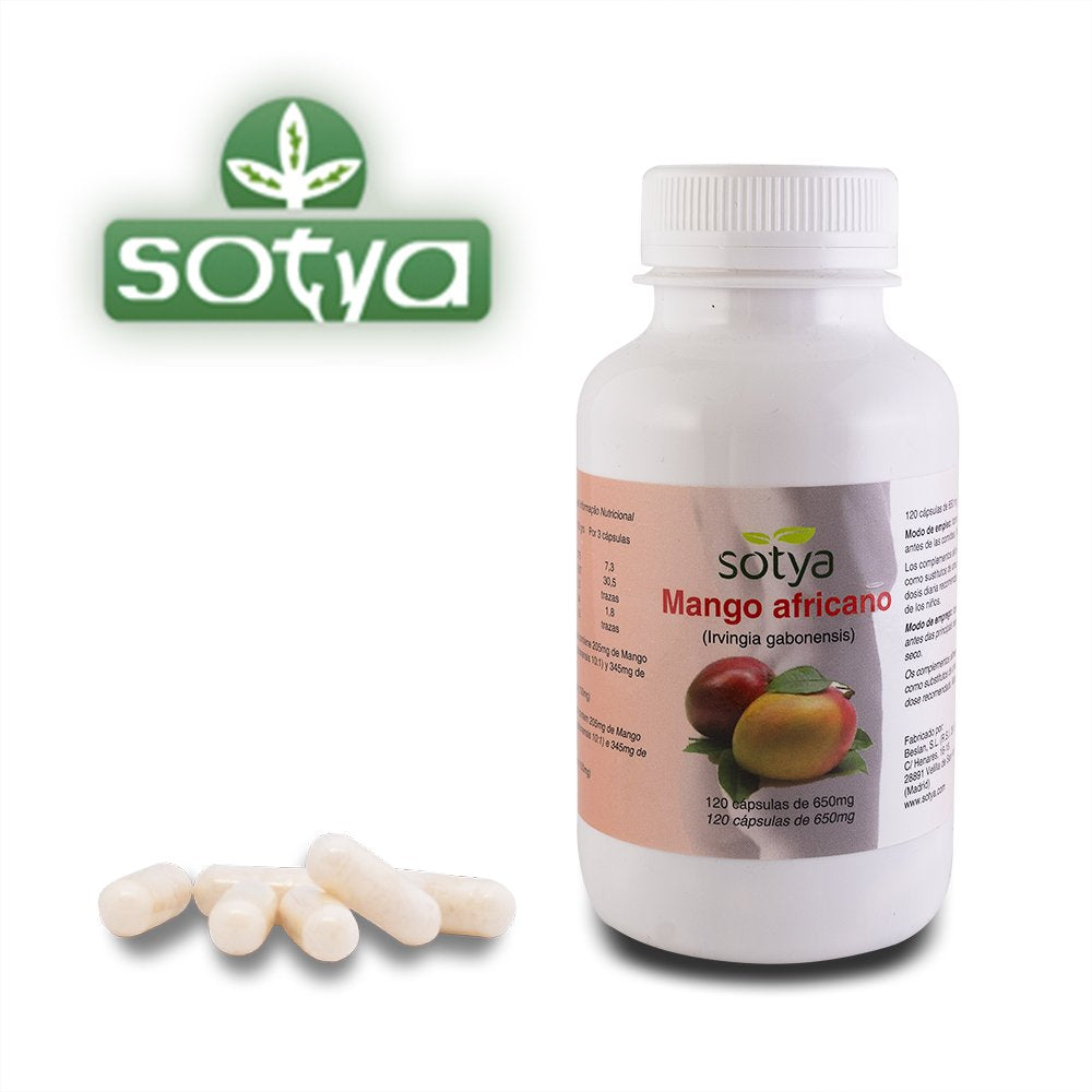 SOTYA - SOTYA Mango Africano 120 cápsulas de 500 mg