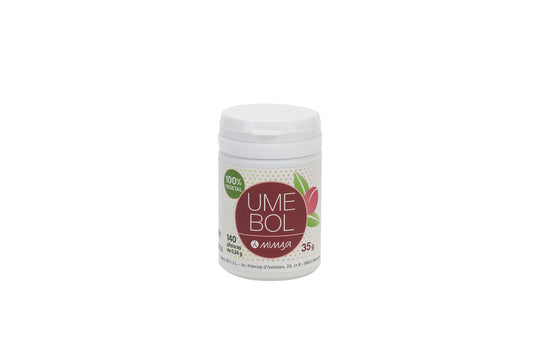 MIMASA COMPRIMIDOS DE CONCENTRADO DE UMEBOSHI Y JINENJO UMEBOL 140 PILDORAS