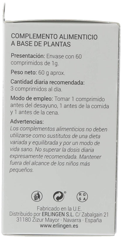 Erlingen Precicium 907 60 Comprimidos 1 unidad 200 g