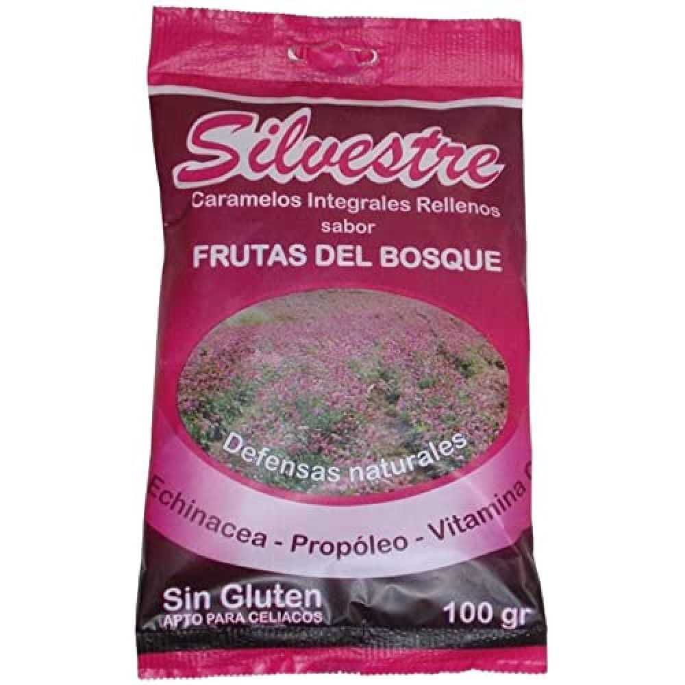 SILVESTRE Caramelos Frutas B. Rellenos 100 GRS, No aplicable