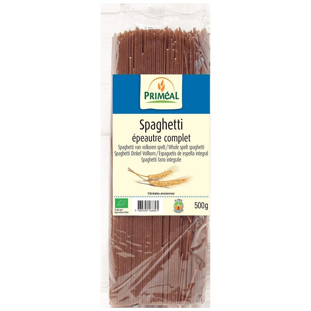 ESPAGUETIS ESPELTA INTEGRAL PRIMEAL 500G