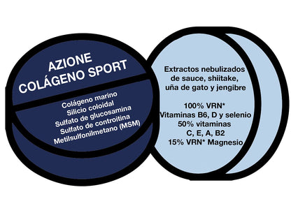 Azione Colágeno Sport 180 comprimidos