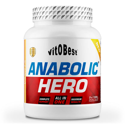 ANABOLIC HERO 3 lb - Suplementos Alimentación y Suplementos Deportivos - Vitobest (Vainilla)