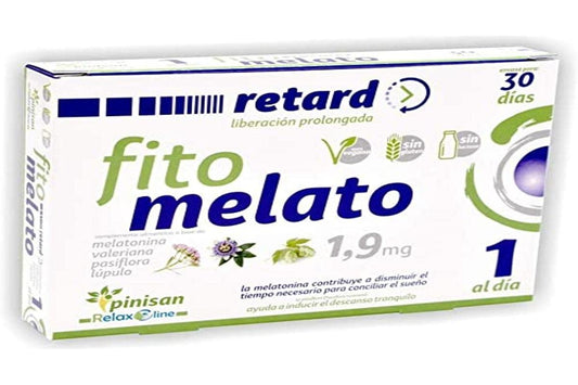 PINISAN FITOMELATO RETARD, RELAXLINE, 30 C.PS. JARDINBIO (8435001001756)