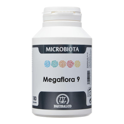 Microbiota Megaflora 9 de Equisalud, 180 cápsulas