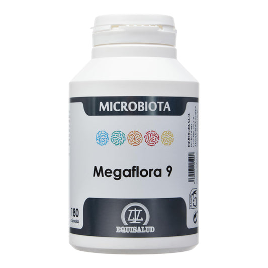 Microbiota Megaflora 9 de Equisalud, 180 cápsulas