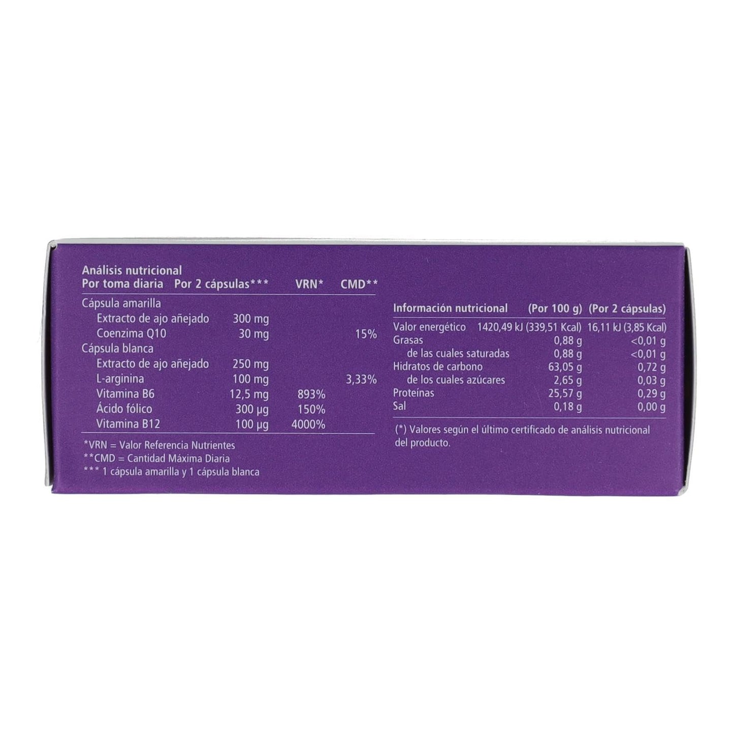 Vitae Vitarlic Cardio 60Cap. 1 Unidad 100 g