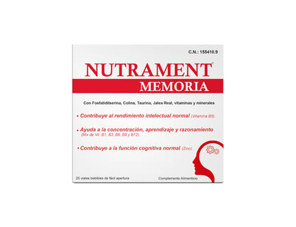 NUTRAMENT 20 VIALES