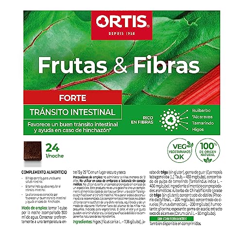 ORTIS FRUTA Y FIBRA FORTE 24 CUBO