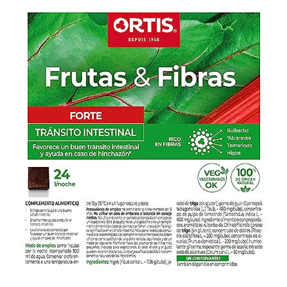 ORTIS FRUTA Y FIBRA FORTE 24 CUBO