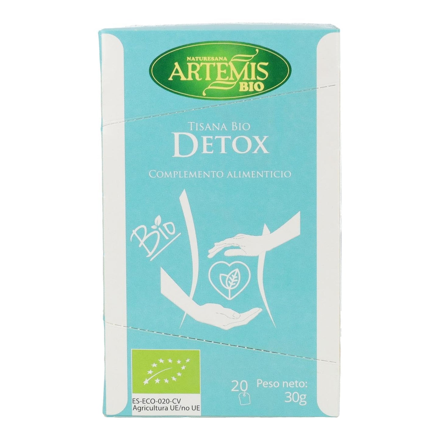 ARTEMISBIO Detox Eco 20 Filtros, no aplicable