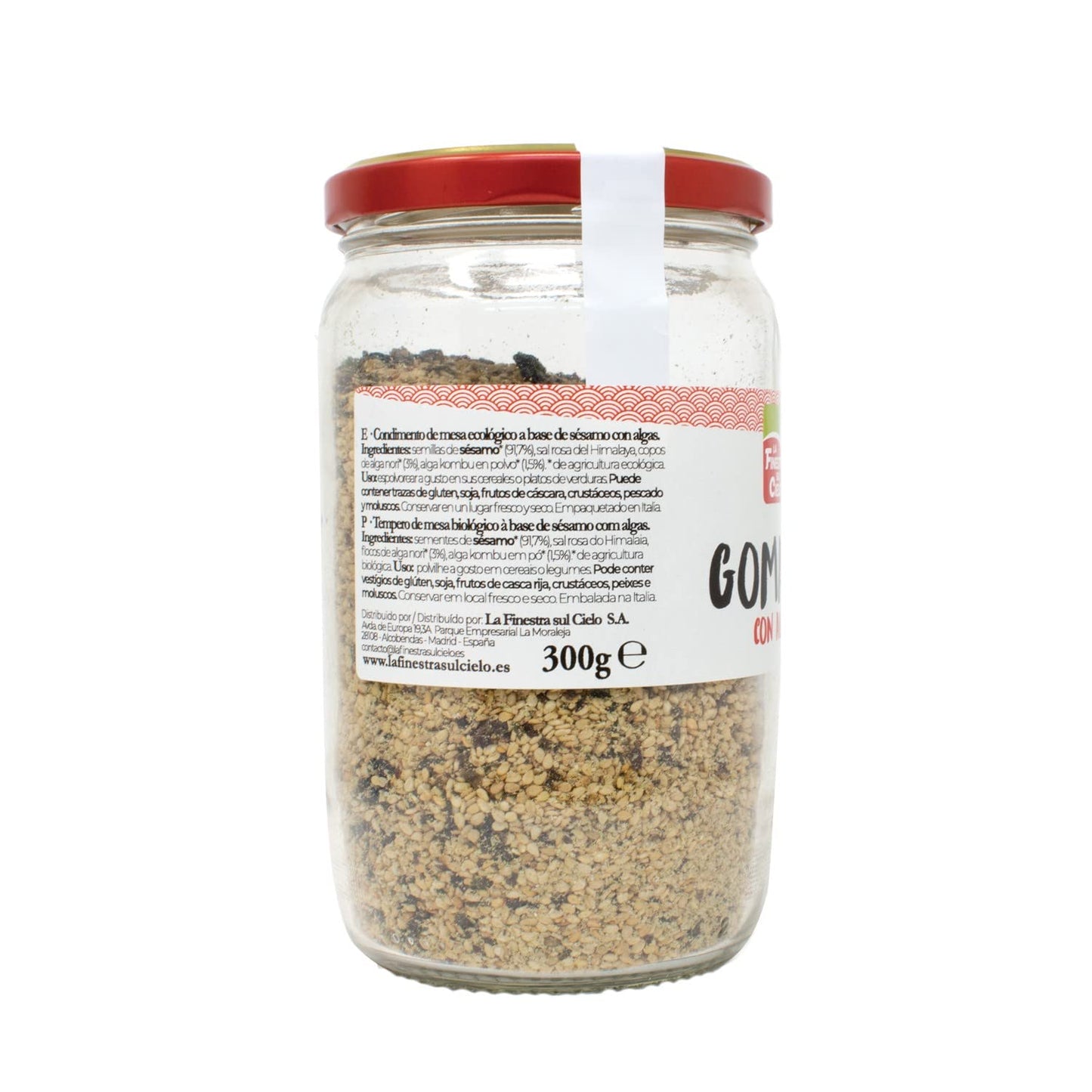 LA FINESTRA - GOMASIO ALGAS 300GR LA FINEST