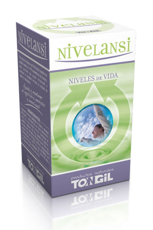 Tongil | Nivelansi 40 Cápsulas Vegetales | Griffonia 5HTP, Rhodiola, Melisa, Aswagandha, Azafrán, Probioticos, Vitamina B6 | Reduce la Ansiedad y Favorece el Equilibrio Emocional | Apto Veganos