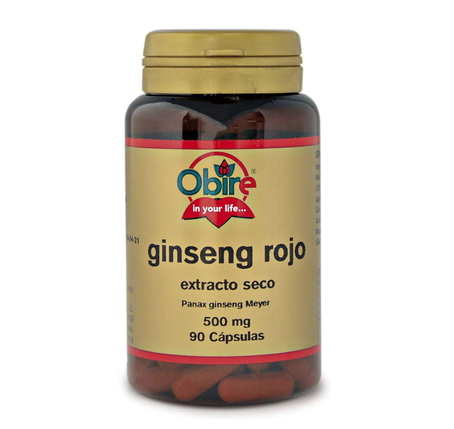 Ginseng Rojo Ext Seco 500 Mg 90 Caps