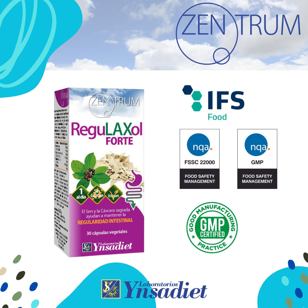 Regulaxol Laxante -Zentrum 30 cápsulas de Ynsadiet