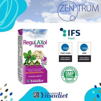 Regulaxol Laxante -Zentrum 30 cápsulas de Ynsadiet