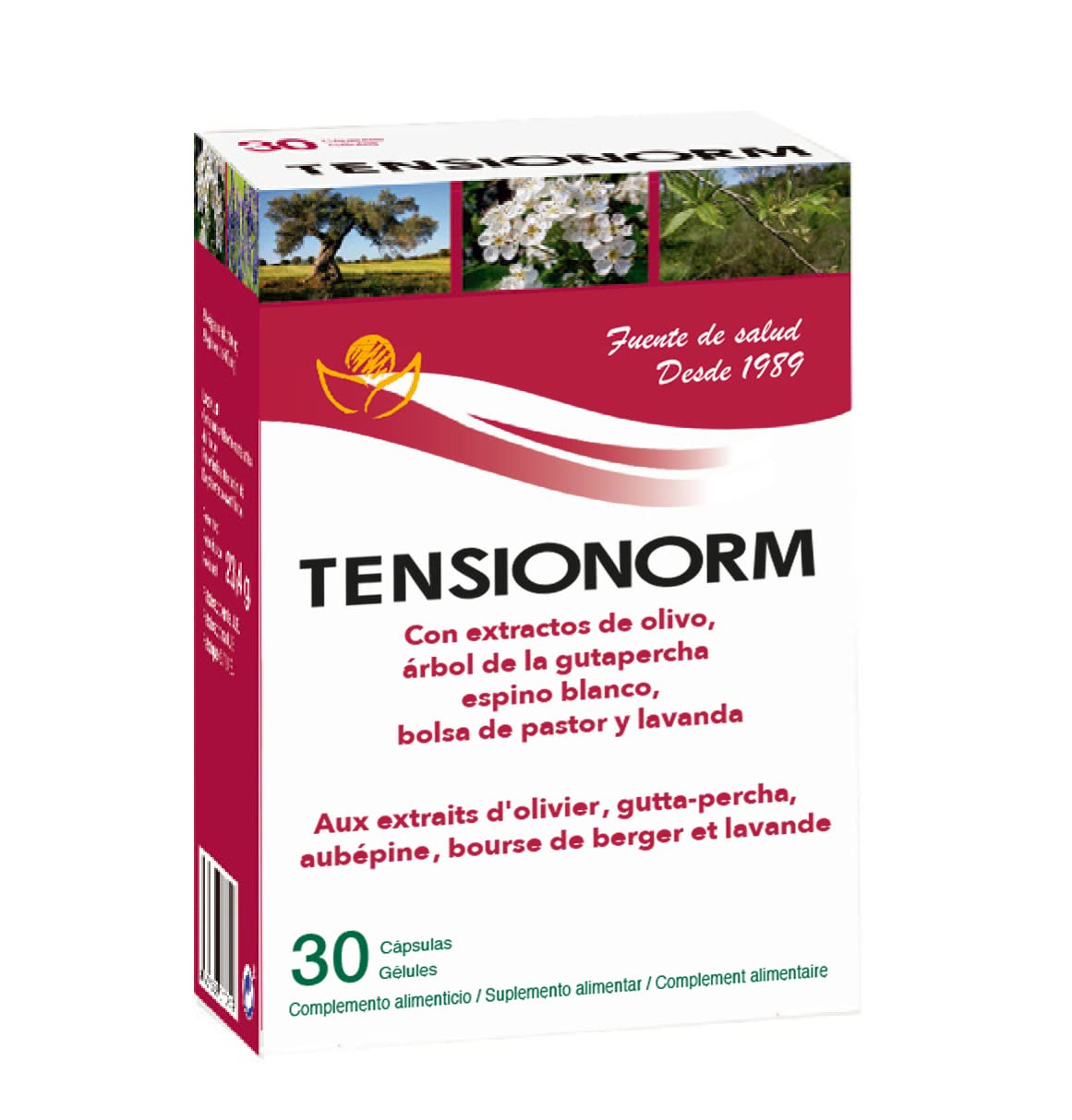 Tensionorm - 30 cápsulas Herbetom Internacional - Bioserum