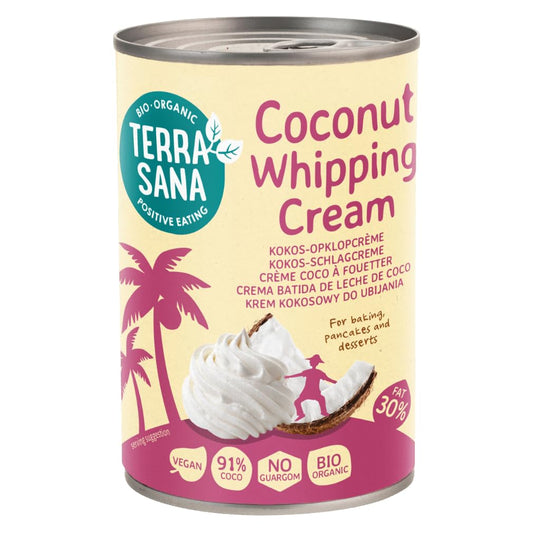 Crema batida de leche de coco 400 ml