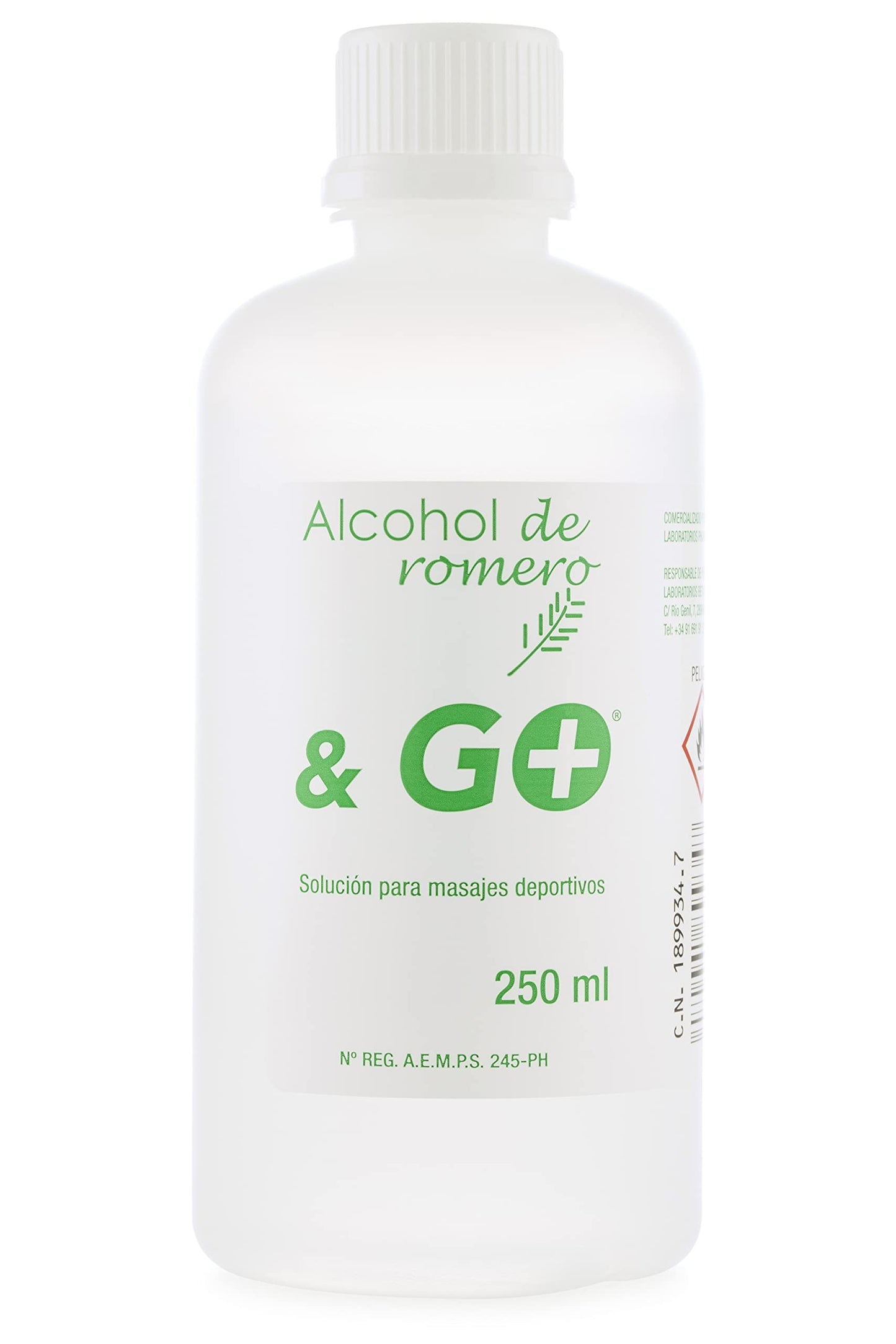 ALCOHOL ROMERO & GO 250 ML