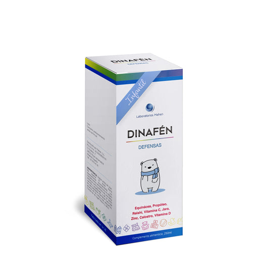 Laboratorios Mahen Dinafén infantil 250 ml - Defensas, Apoyo inmunológico
