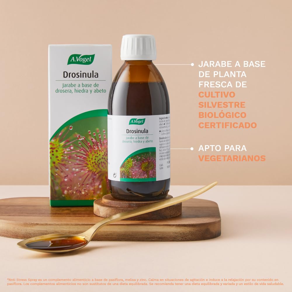 Drosinula® | Jarabe para la irritación de garganta y faringe* | 200 ml | A.Vogel, 100 mililitro, 1