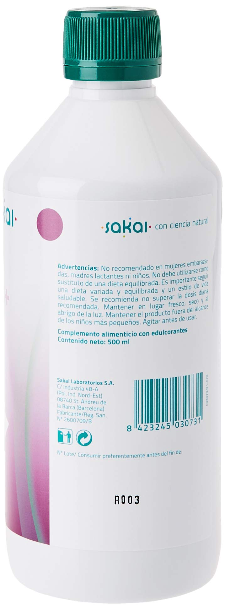 Sakai Sline Control Detox Plus+ Complemento Alimenticio - 500 ml