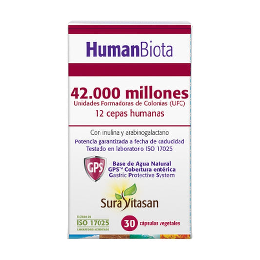 Actibios Human Biota 30Cap. 1 Unidad 250 g