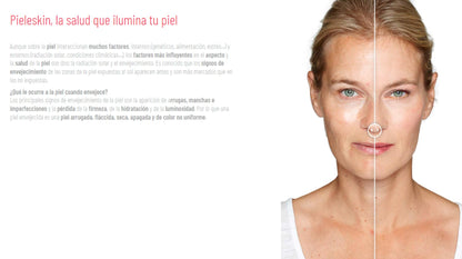 Novadiet - PIELESKIN Capsulas con SkinAx²™, Collactive, Ácido Hialurónico, Granada y Coenzima Q10 - Ayuda Reducir las Arrugas, las Manchas y las Imperfecciones de la Piel - 30 Cápsulas