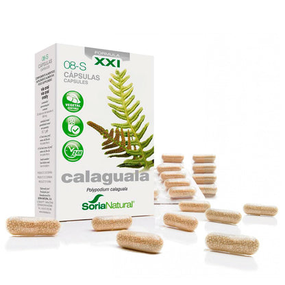 Soria Natural Calaguala Cápsulas - Contribuye al Buen Estado de la Piel - Ayuda a Cuidar el Piel, el Pelo y las Uñas - Caja con 30 Cápsulas de 690 mg