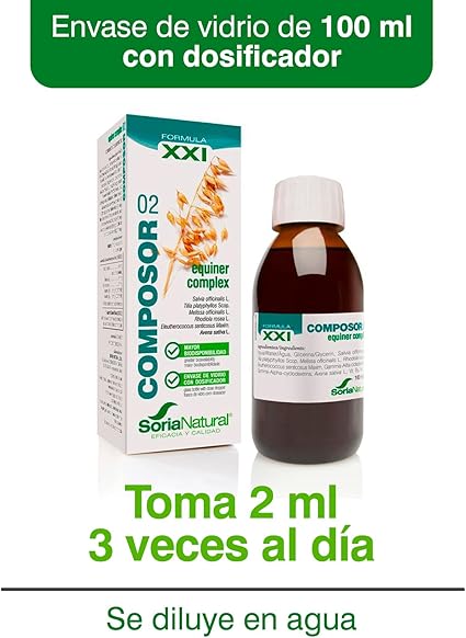 Composor 02 - Equiner Complex XXI · Soria Natural · 100 ml