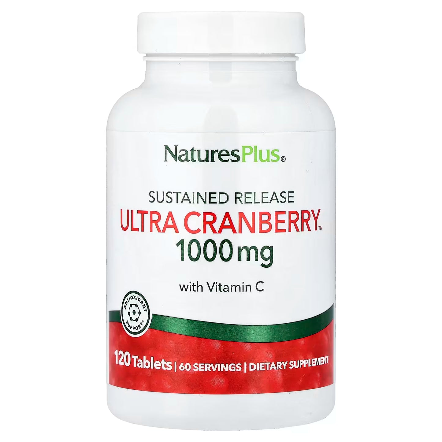 NATURES PLUS ULTRA CRANBERRY 1000mg. 120comp.