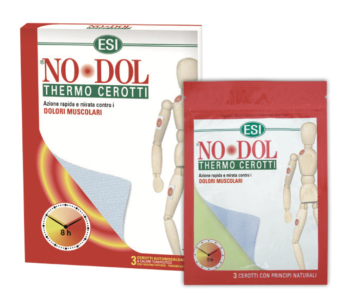Parche Térmico NoDol ESI – Alivio Rápido de Dolor Muscular, 3