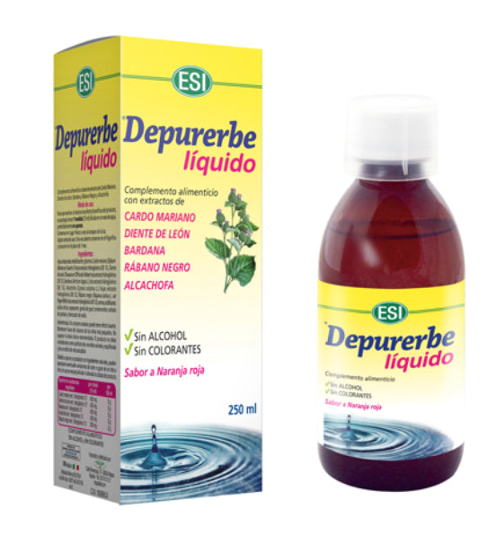 Depurerbe Líquido Detox Hepático ESI 250 ml Extracto Natural