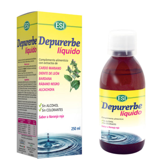 Depurerbe Líquido Detox Hepático ESI 250 ml Extracto Natural