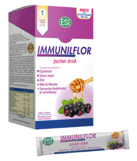 Immunilflor Pocket Drink ESI – Refuerzo Inmunitario con Equinácea y Manuka