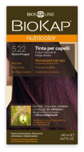 Biokap Nutricolor Rojo Ciruela 140 ml: Tinte vegano con argán