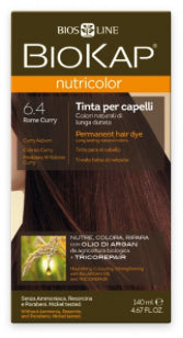 Biokap Nutricolor 6.4 Cobrizo Curry - Tinte Vegetal 140 ml