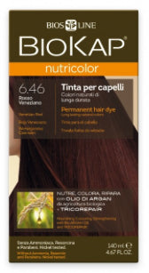 Biokap Nutricolor Rojo Veneciano 140 ml - Tinte Natural Sin Amoníaco