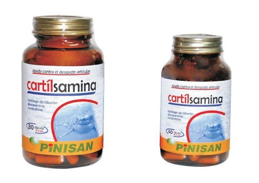 Cartilsamina Pinisan 120 cápsulas de cartílago de tiburón para articulaciones