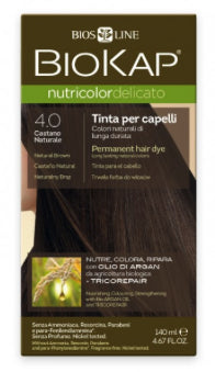 Biokap Nutricolor Delicato 4.0 Castaño Natural 140 ml Sin Amoníaco
