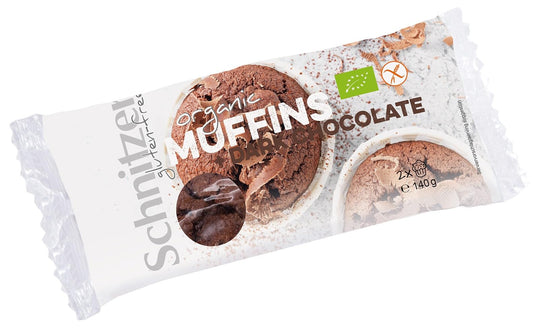 Schnitzer Muffins De Chocolate Sin Gluten 140 G Bio - 400 g