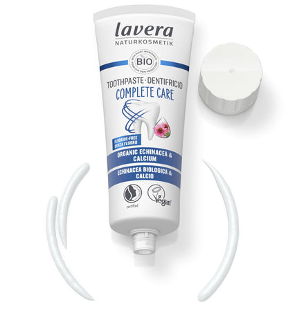 Lavera Pasta orgánica para el cuidado completo de Echinacea and Fluorure, 75 ml