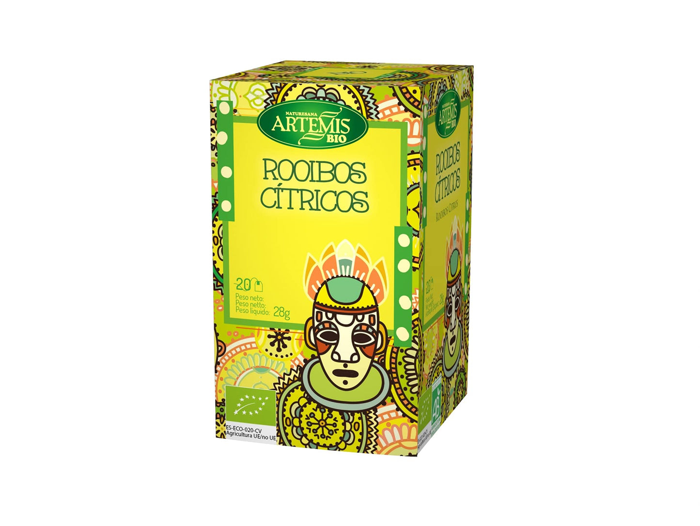 ARTEMISBIO Rooibos CITRICOS Eco 20 Filtros, No aplicable