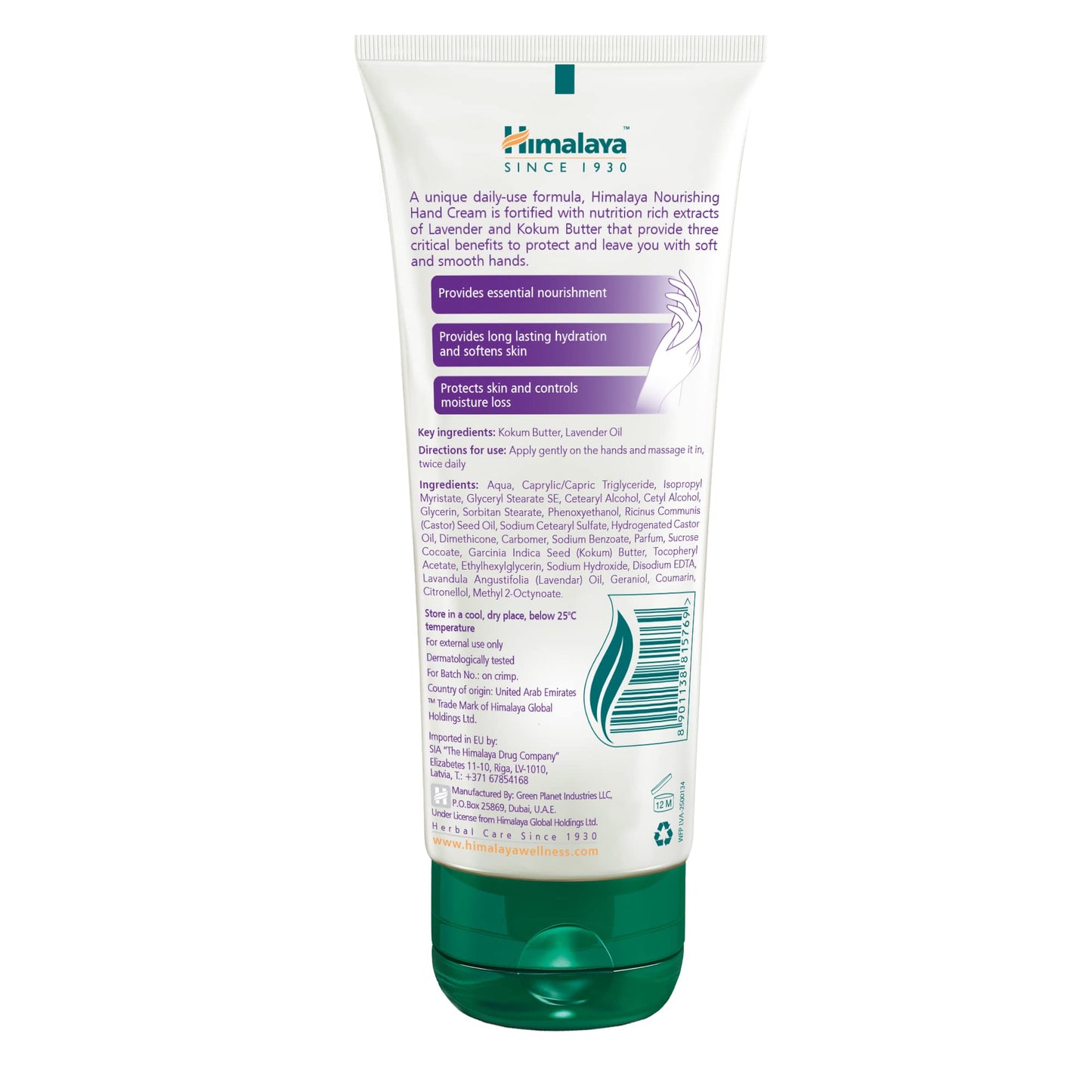 HIMALAYA CREMA DE MANOS LAVANDA 50 ML